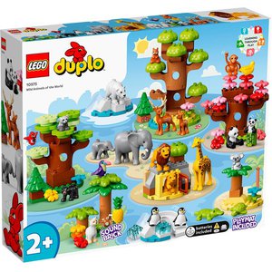 Конструктор LEGO Duplo 10975 Дикие животные мира