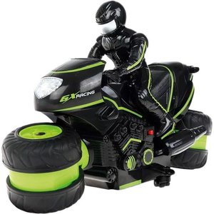Мотоцикл Crossbot Трюковой 870602 (черный/зеленый)