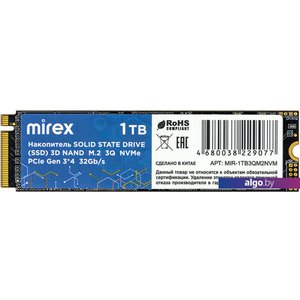 SSD Mirex 1TB MIR-1TB3QM2NVM