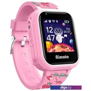 Детские умные часы Aimoto Pro 4G (фламинго)