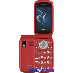 Мобильный телефон Maxvi E6 (красный)