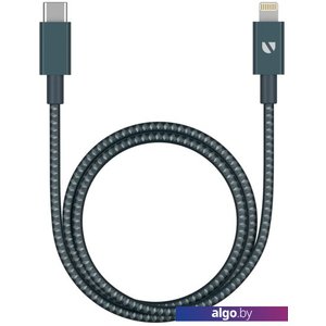 Кабель Deppa USB Type-C - Lightning 72320 (1.2 м, графит)