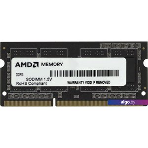 Оперативная память AMD Radeon R5 Entertainment Series 2ГБ DDR3 SODIMM 1600 МГц R532G1601S1S-U