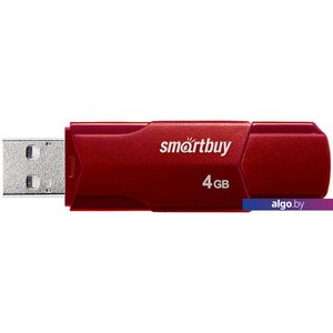 USB Flash SmartBuy Clue 4GB (бордовый)