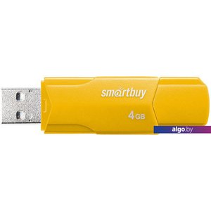 USB Flash SmartBuy Clue 4GB (желтый)