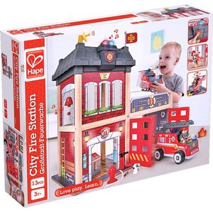 Конструктор Hape E3023 City Fire Station