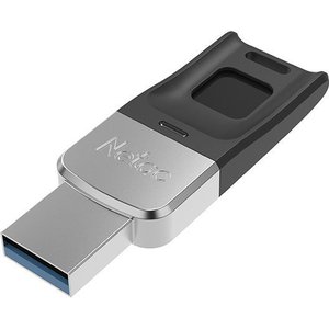USB Flash Netac US1 128GB (черный/белый)