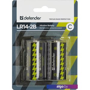 Батарейки Defender С 2 шт LR14-2B