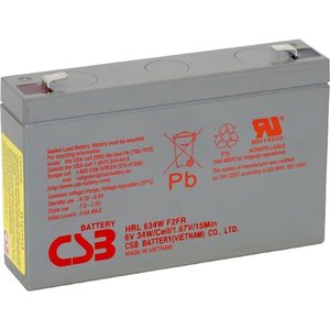 Аккумулятор для ИБП CSB Battery HRL634W F2FR (6В/9 А·ч)