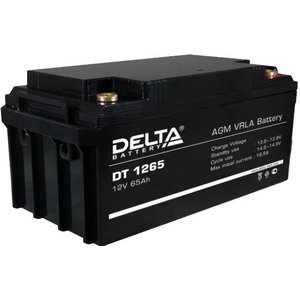 Аккумулятор для ИБП Delta DT 1265 (12В/65 А·ч)