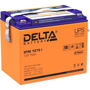 Аккумулятор для ИБП Delta DTM 1275 I (12В/75 А·ч)