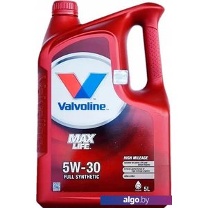 Моторное масло Valvoline Maxlife 5W-30 5л