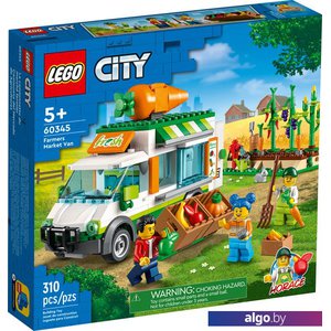 Конструктор LEGO City 60345 Фургон для фермерского рынка