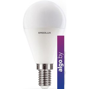 Светодиодная лампа Ergolux LED G45 E14 9 Вт 4500 К 13174