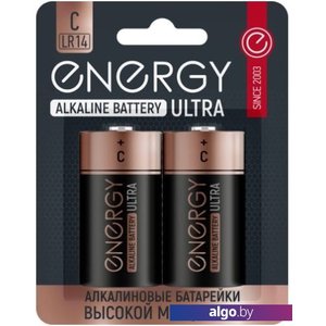 Батарейка Energy Ultra LR14/2B (С) 104982