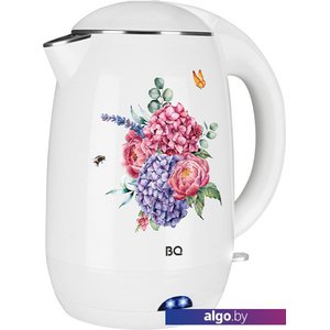 Электрический чайник BQ KT1702P (белый/симфония цветов)