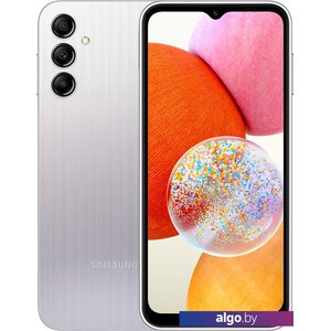 Смартфон Samsung Galaxy A14 SM-A145F/DSN 6GB/128GB (серебристый)