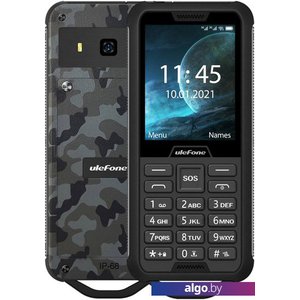 Кнопочный телефон Ulefone Armor Mini 2 (серый камуфляж)