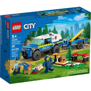 Конструктор LEGO City 60369 Дрессировка собак мобильной полиции