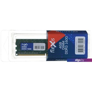 Оперативная память Flexis 4ГБ DDR3 2400 МГц FUD34G1600CL11