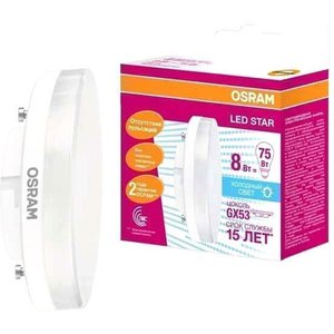 Светодиодная лампочка Ledvance LED Star 4058075210950 GX53 8 Вт 4000 К