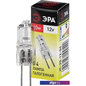 Галогенная лампа ЭРА G4-JC-10W-12V C0027367