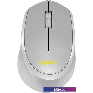 Мышь Logitech M330 Silent Plus (серый/желтый)