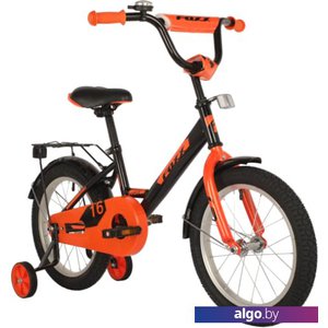 Детский велосипед Foxx BRIEF 16 2021 (черный)
