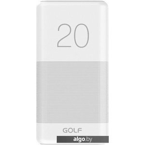 Внешний аккумулятор GOLF G81 20000 mAh (белый)