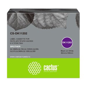 Картридж CACTUS CS-DK11202 (аналог Brother DK-11202)