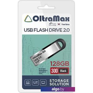 USB Flash OltraMax 300 128GB (черный)