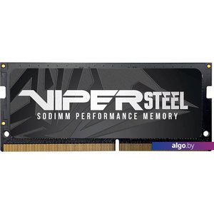 Оперативная память Patriot Viper Steel 16ГБ DDR4 SODIMM 3200 МГц PVS416G320C8S