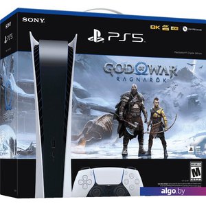 Игровая приставка Sony PlayStation 5 Digital Edition + God of War: Ragnarok