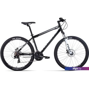 Велосипед Forward Sporting 27.5 2.2 disc р.17 2021 (черный/серый)