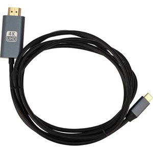 Кабель Rexant USB Type-C - HDMI 17-6402 (2 м, черный)