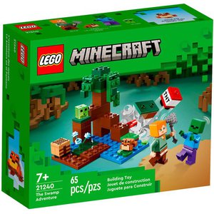 Конструктор LEGO Minecraft 21240 Болотное приключение