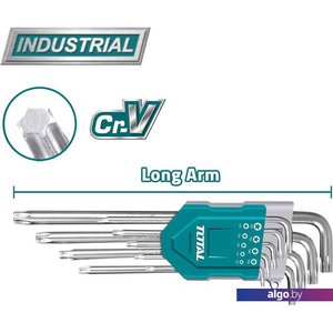 Набор ключей Total THT106392 (9 предметов)