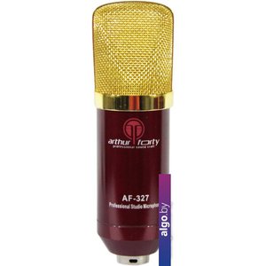Проводной микрофон Arthur Forty AF-327 (бордовый)