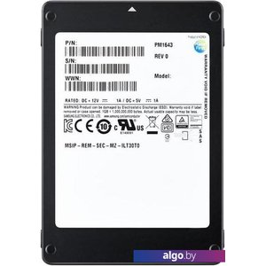 SSD Samsung PM1643a 6.4TB MZILT6T4HALA-00007