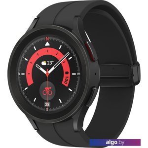 Умные часы Samsung Galaxy Watch 5 Pro 45 мм LTE (черный титан)