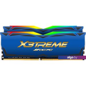 Оперативная память OCPC X3 RGB Blue Label 2x16ГБ DDR4 3600 МГц MMX3A2K32GD436C18BU