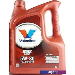 Моторное масло Valvoline Maxlife 5W-30 4л