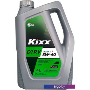 Моторное масло Kixx D1 RV 5W-40 4л