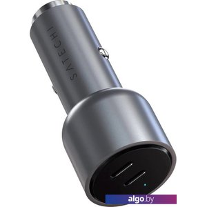 Автомобильное зарядное Satechi 40W Dual USB-C PD Car Charger ST-U2C40CCM