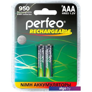 Аккумулятор Perfeo AAA 950mAh 2 шт. PF_C3015