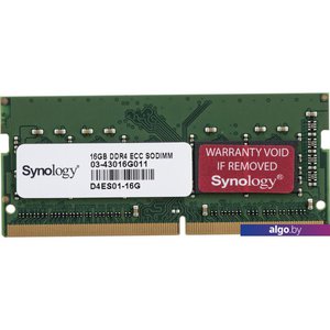 Оперативная память Synology 16ГБ DDR4 SODIMM D4ES01-16G