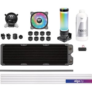 Модульная система жидкостного охлаждения Thermaltake Pacific CLM360 Ultra Hard Tube Liquid Cooling Kit CL-W335-CU12SW-A