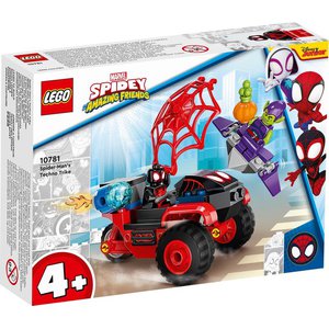 Конструктор LEGO Marvel Spiderman 10781 Майлз Моралес: техно-трайк Человека-Паука