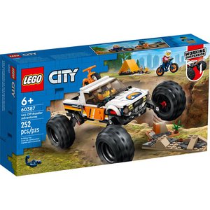 Конструктор LEGO City 60387 Приключения на внедорожнике