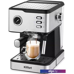 Рожковая бойлерная кофеварка Kitfort KT-7103